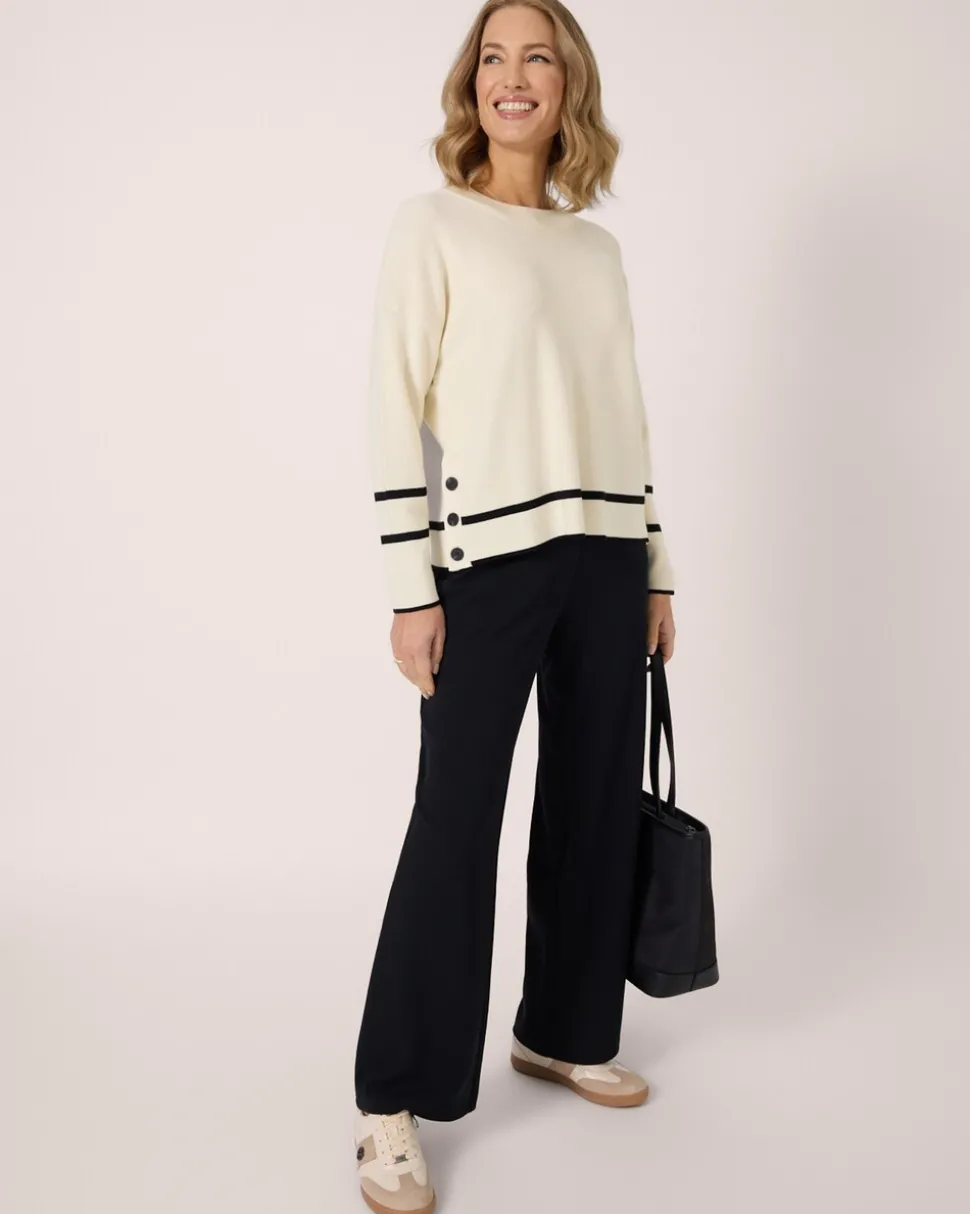 "Techno-Stretch"-Hose mit Bindedetail