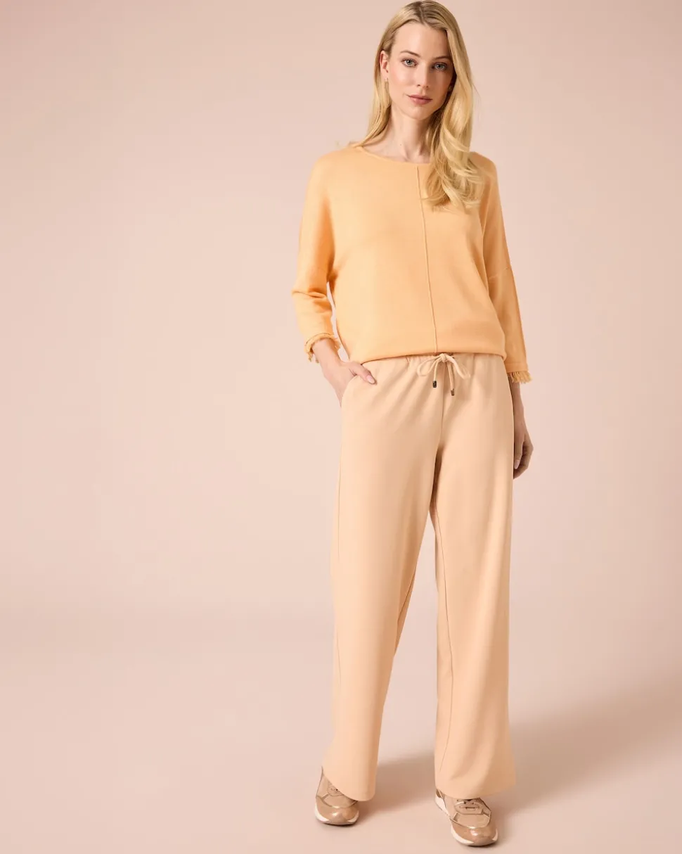 "Techno-Stretch"-Hose mit Bindedetail