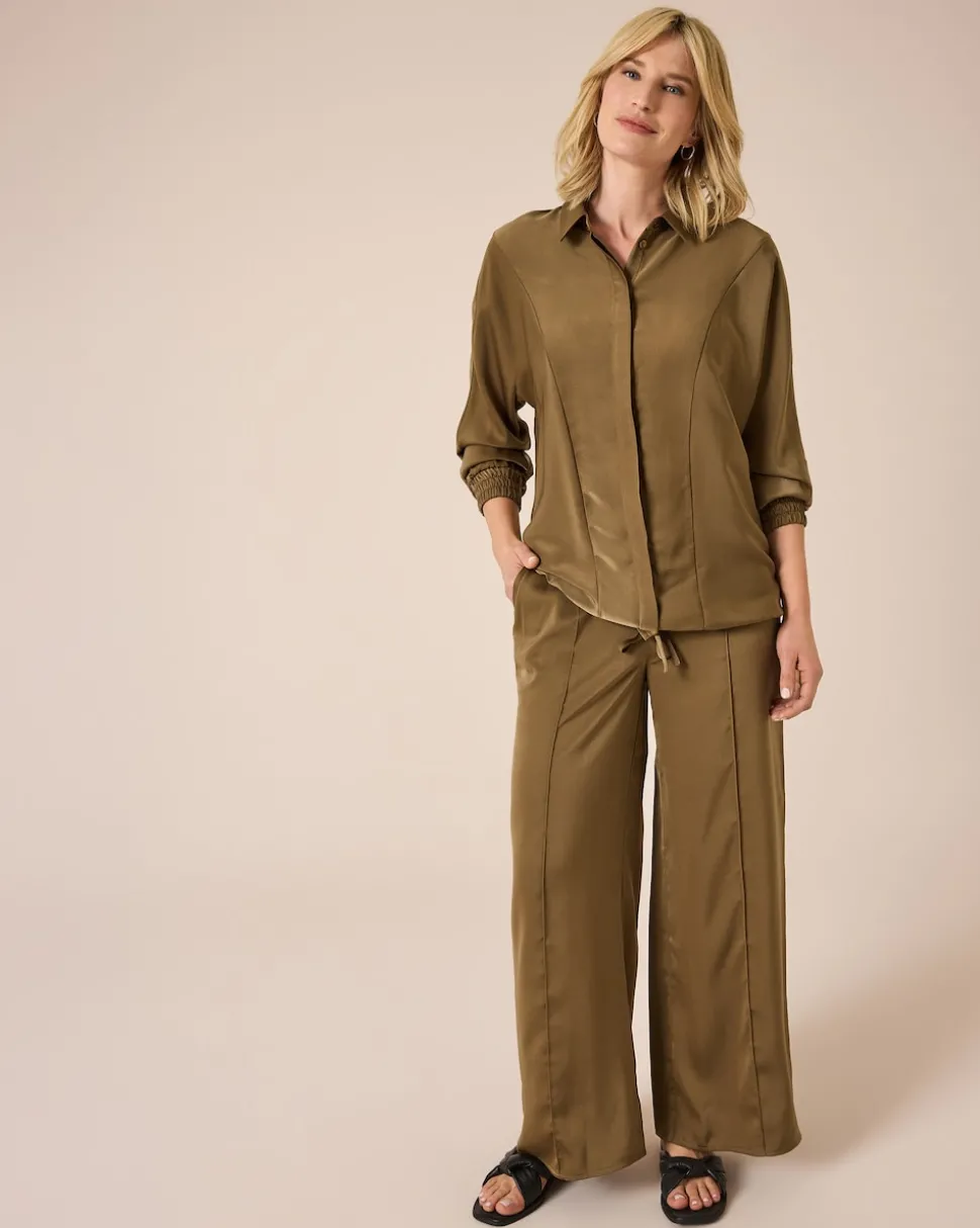 2-teiliges Satin Set