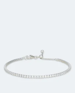 Tennis-Armband mit Zirkonia