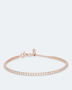 Tennis-Armband mit Zirkonia