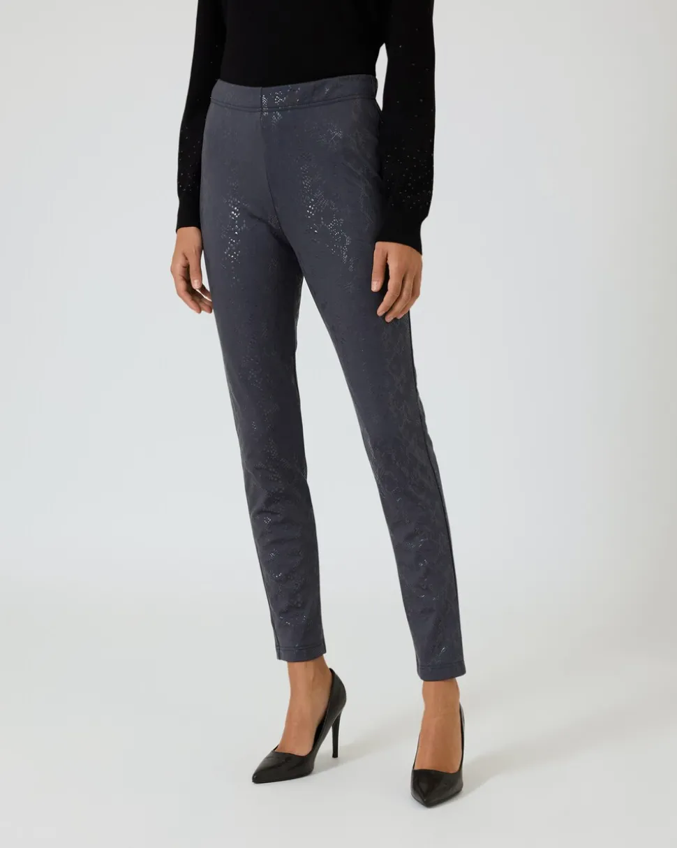 Thermohose mit Schlangen-Print