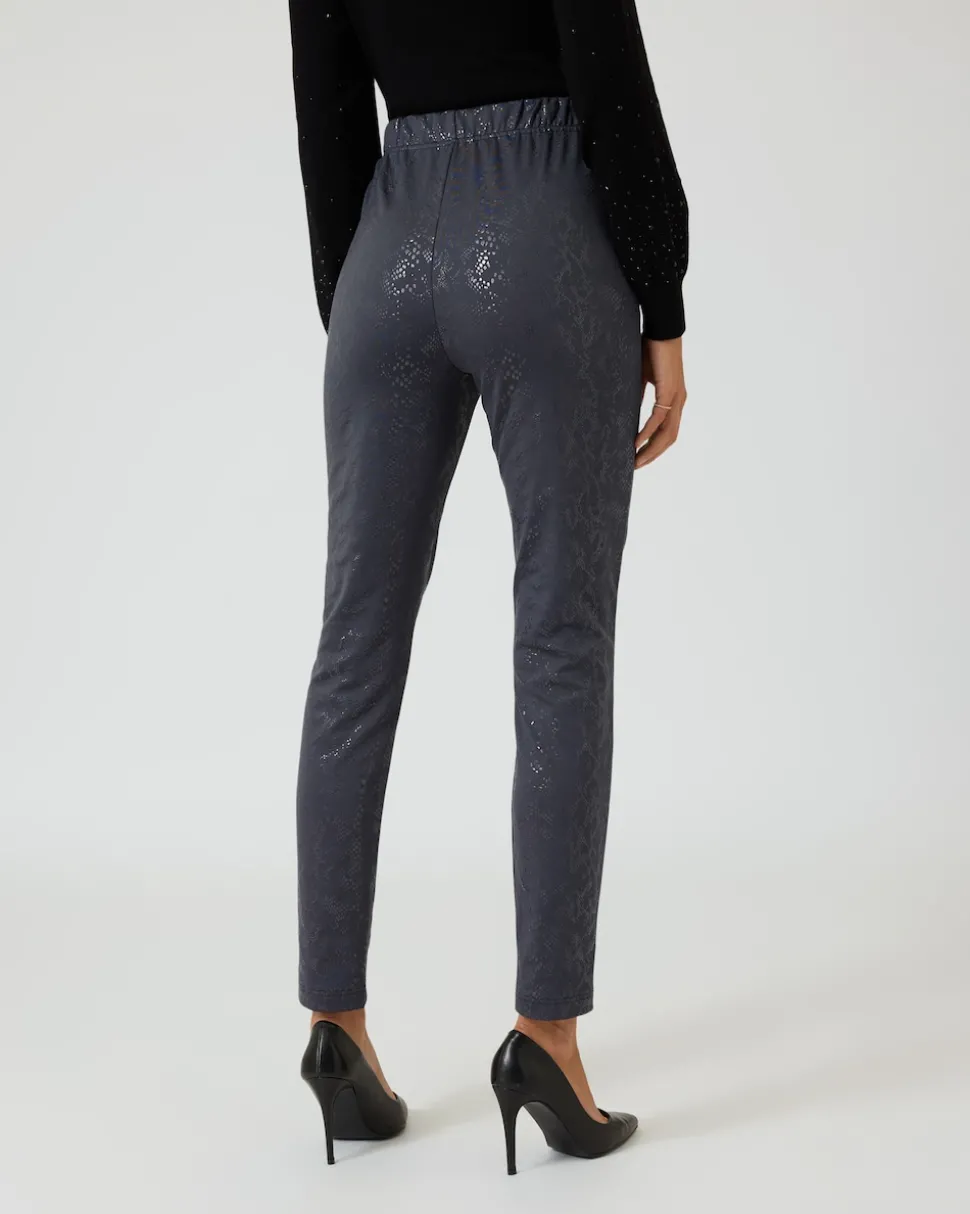 Thermohose mit Schlangen-Print