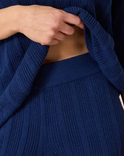 2tlg. Strickset mit Struktur