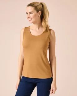 Top mit Strass-Logo