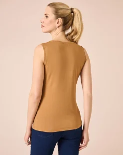 Top mit Strass-Logo
