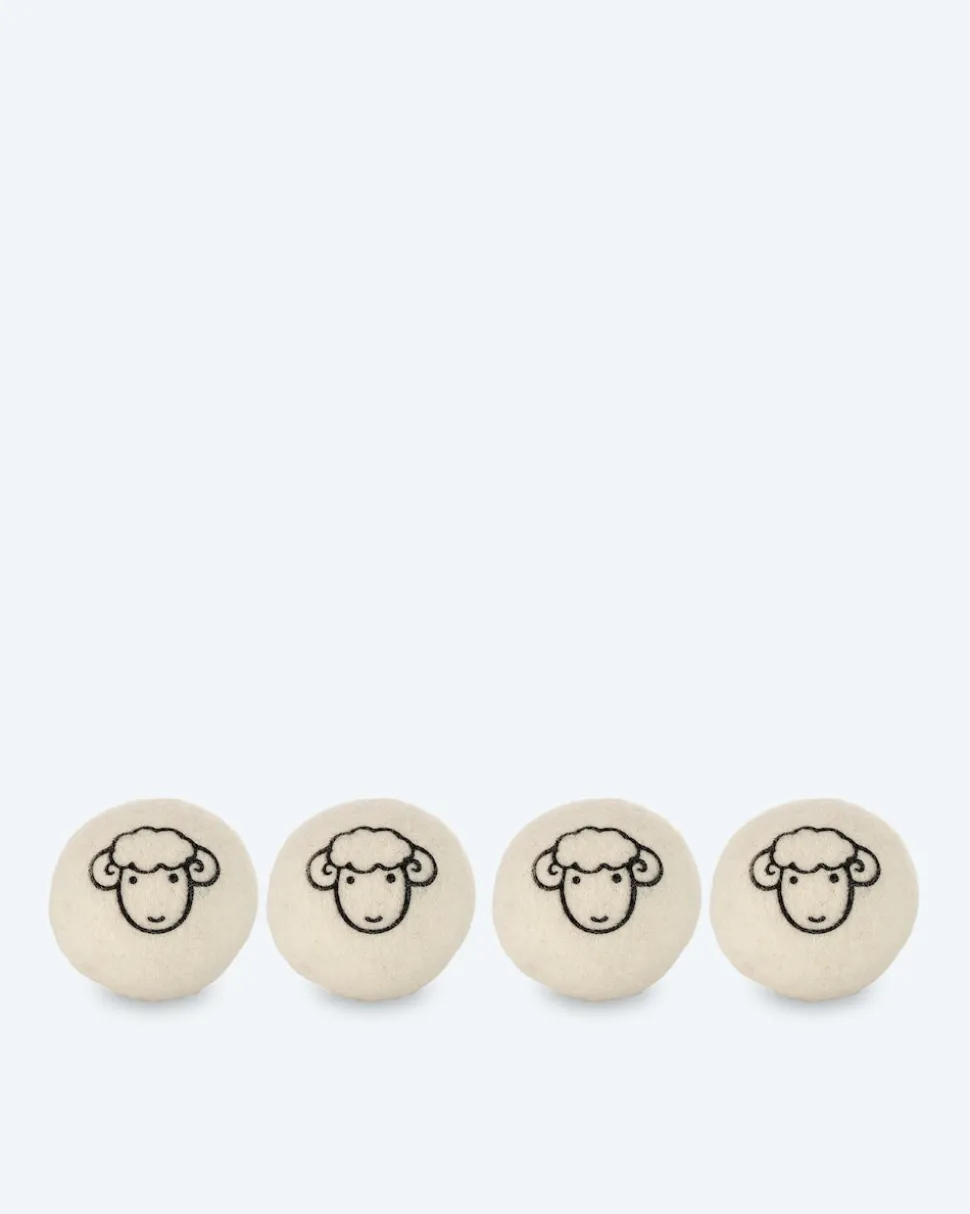 Trocknerbälle, 4er Set mit Beutel