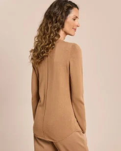 TR Pullover mit Seidenanteil