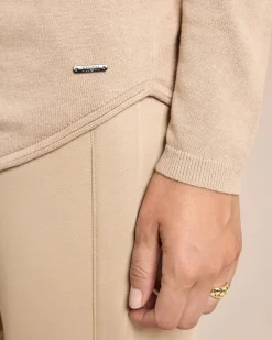 TR Pullover mit Seidenanteil