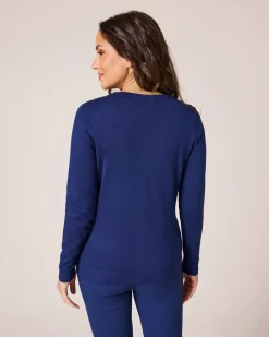 Twinset mit Knöpfen