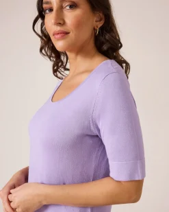 Twinset mit Knöpfen
