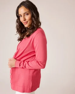 Twinset mit Knöpfen