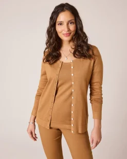 Twinset mit Knöpfen