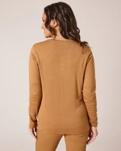 Twinset mit Knöpfen