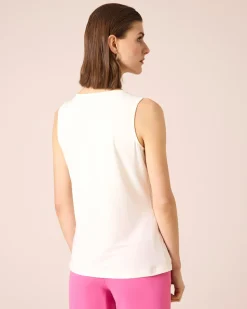 Twinset mit Verzierung