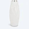 Vase im Blütendesign