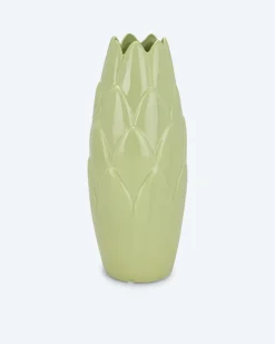 Vase im Blütendesign