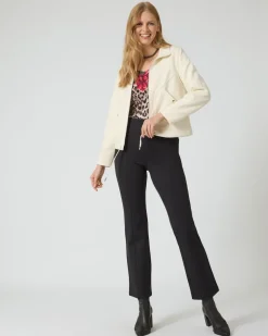 Velourslederimitat-Jacke