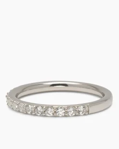 Verwandlungsring 3er Set mit MK-Perle 8 mm und Zirkonia