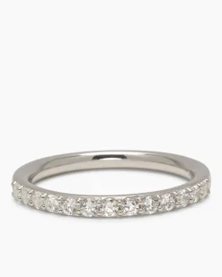 Verwandlungsring 3er Set mit MK-Perle 8 mm und Zirkonia