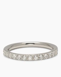 Verwandlungsring 3er Set mit MK-Perle 8 mm und Zirkonia