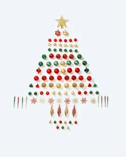 Weihnachtsbaum Dekoset 100tlg.