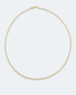 Weitpanzer-Collier in Gold 585