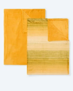 Wendedecke XXL "Streifen/Uni", 2er-Set