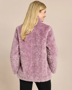 Wendejacke Velourimitat/Webpelz