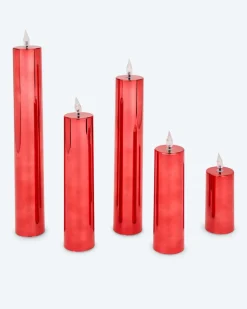 XXL LED-Kerzen "Shiny", 5tlg.
