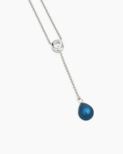Y-Collier mit MK-Perle