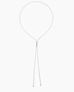 Y-Collier mit Zirkonia