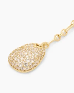 Y-Collier mit Zirkonia