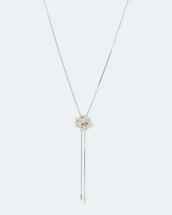 Y-Collier mit Zirkonia