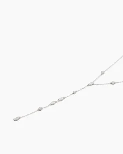 Y-Collier mit Zirkonia