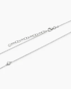 Y-Collier mit Zirkonia