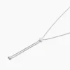 Y-Collier mit Zirkonia