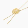 Y-Collier mit Zirkonia