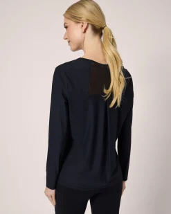 Yoga Langarm-Shirt Modell "I am Powerful"