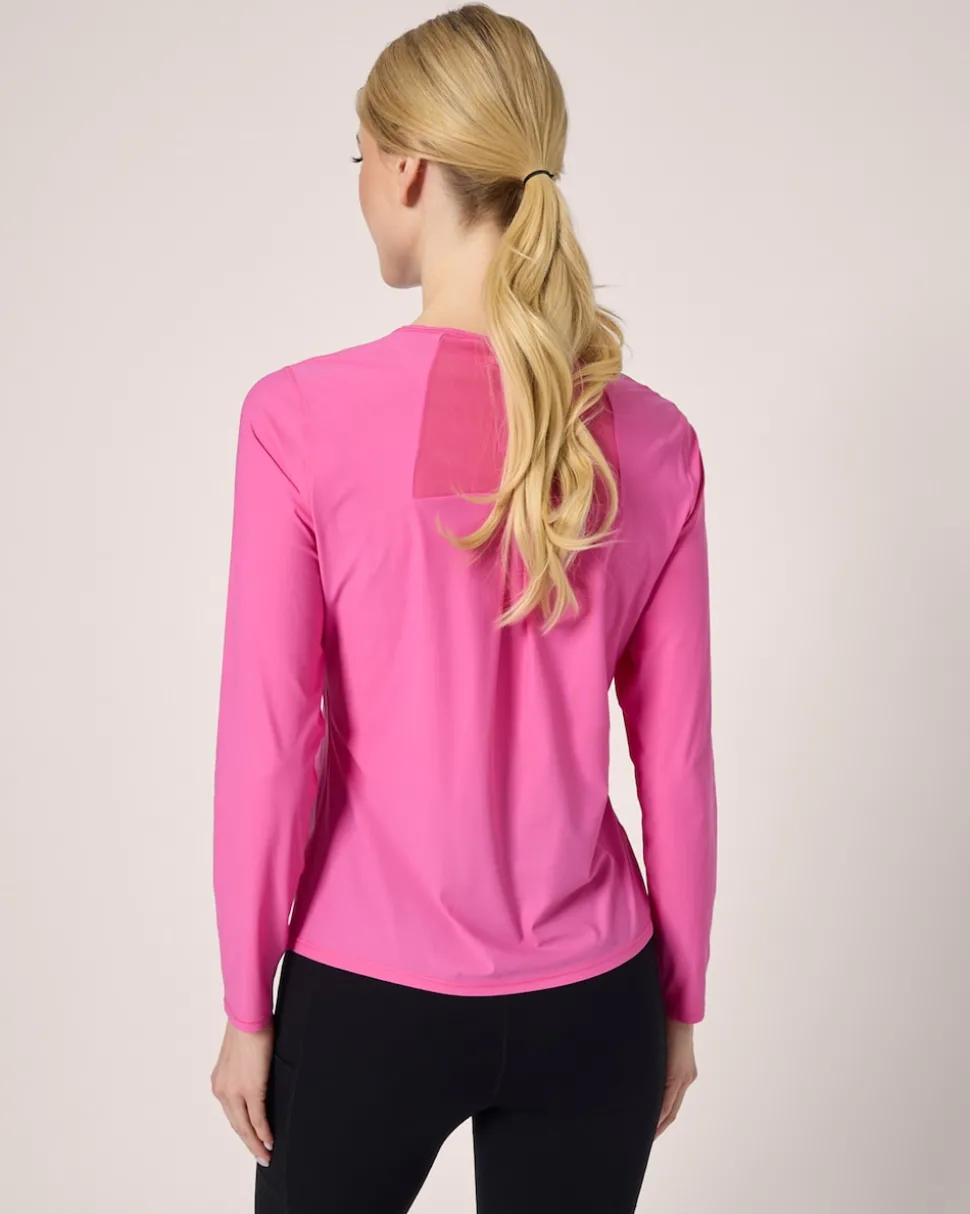 Yoga Langarm-Shirt Modell "I am Powerful"