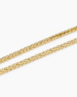 Zopfarmband in Gold 585